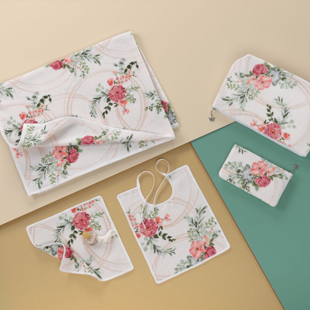 [FEILER] SWEET FLOWERS 영유아용 수건 시리즈